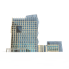 夜景商业楼-建筑-办公-VR/AR模型-3D城