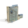 夜景商业楼-建筑-办公-VR/AR模型-3D城