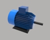 electric-motor-工业设备-零部件-工业CAD模型-3D城