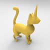 独角猫兽-袖珍&收藏-3D打印模型-3D城