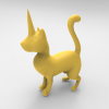 独角猫兽-袖珍&收藏-3D打印模型-3D城
