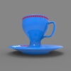 coffee cup2-文体生活-日用品-工业CAD模型-3D城
