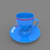 coffee cup2-文体生活-日用品-工业CAD模型-3D城