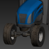 拖拉机-汽车-重型车-VR/AR模型-3D城
