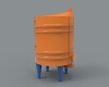 The fuel tank-工业设备-其它-工业CAD模型-3D城