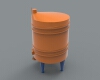 The fuel tank-工业设备-其它-工业CAD模型-3D城