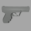 Airsoft gun-军事-枪炮-工业CAD模型-3D城
