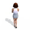 Sexy lady-角色人体-女人-VR/AR模型-3D城