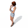 Sexy lady-角色人体-女人-VR/AR模型-3D城