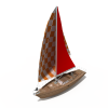 帆船游艇船-船舶-其它-VR/AR模型-3D城