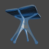 x-table-建筑-家具-工业CAD模型-3D城