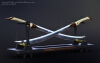 elven-twin-war-blades-VR/AR模型-3D城