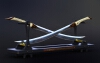 elven-twin-war-blades-VR/AR模型-3D城