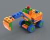 Lego excavator-文体生活-玩具-工业CAD模型-3D城