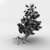 针叶树-动植物-植物-VR/AR模型-3D城