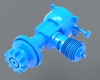 The engine-汽车-汽车部件-工业CAD模型-3D城