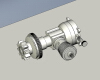 The engine-汽车-汽车部件-工业CAD模型-3D城