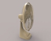 table-fan-in-catia-surfacing-科技-家用电器-工业CAD模型-3D城