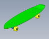 The skateboard-文体生活-体育用品-工业CAD模型-3D城