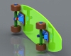 The skateboard-文体生活-体育用品-工业CAD模型-3D城