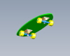 The skateboard-文体生活-体育用品-工业CAD模型-3D城
