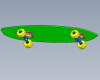 The skateboard-文体生活-体育用品-工业CAD模型-3D城