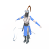 nvzike-角色人体-角色-VR/AR模型-3D城