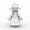 角色-角色人体-角色-VR/AR模型-3D城