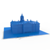 皇宫-达姆广场阿姆斯特丹-袖珍&收藏-3D打印模型-3D城