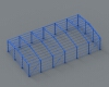 Steel structure plant-建筑-厂房-工业CAD模型-3D城