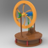 Stirling engine - Simplifed-汽车-汽车部件-工业CAD模型-3D城