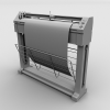 宽格式绘图机-科技-机器设备-VR/AR模型-3D城