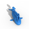 世界鲸鱼-袖珍&收藏-3D打印模型-3D城