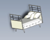 bed-建筑-卧室-工业CAD模型-3D城