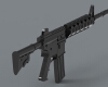 M4A1 rifle-军事-武器-工业CAD模型-3D城
