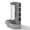 浴缸套装-建筑-卫浴-VR/AR模型-3D城