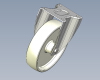 caster-wheel-o-200-pe-工业设备-工具-工业CAD模型-3D城