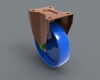 caster-wheel-o-200-pe-工业设备-工具-工业CAD模型-3D城
