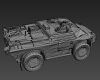 装甲通信车-汽车-军事汽车-VR/AR模型-3D城