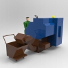 CNC lathe polygim-工业设备-机器设备-工业CAD模型-3D城