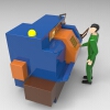 CNC lathe polygim-工业设备-机器设备-工业CAD模型-3D城