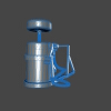 Custom Pump Foot-工业设备-工具-工业CAD模型-3D城