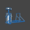 Custom Pump Foot-工业设备-工具-工业CAD模型-3D城