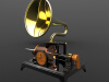 1880's Musical Alarm Clock - Work in progress-家居生活-VR/AR模型-3D城