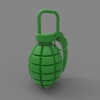grenade-军事-武器-工业CAD模型-3D城