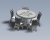 table-建筑-家具-工业CAD模型-3D城