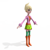 Ilana-角色人体-角色-VR/AR模型-3D城