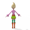 Ilana-角色人体-角色-VR/AR模型-3D城