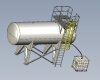 Industrial storage tank-工业设备-其它-工业CAD模型-3D城
