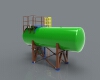 Industrial storage tank-工业设备-其它-工业CAD模型-3D城